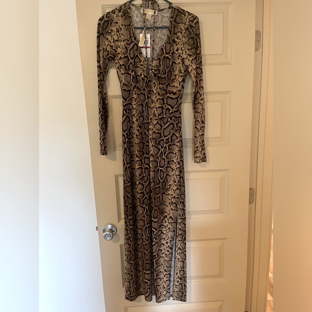 Michael Kors XS Snake Print Dress